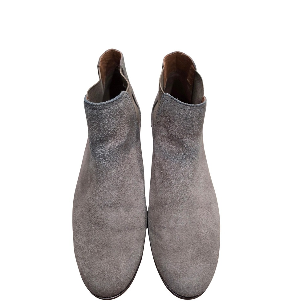 Frye Sacha Chelsea Boots Taupe Suede Ankle Booties 3475031-TPE Womens 9M